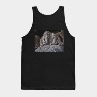 The Trimurti-Sadasiva Statue. Elephanta Caves. Tank Top